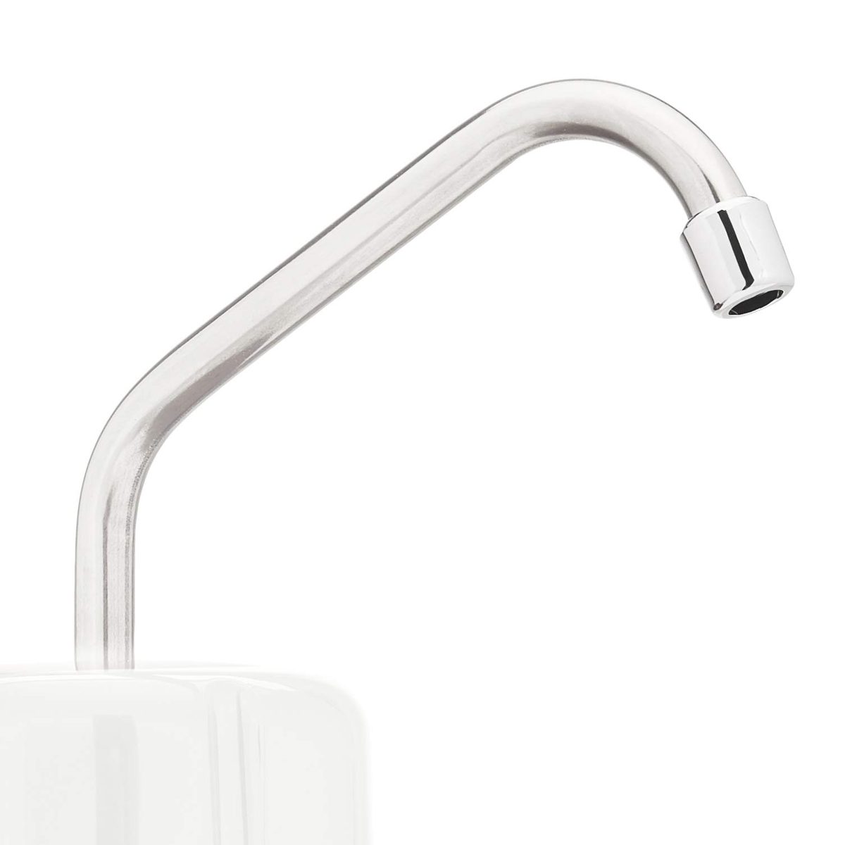 AmazonBasics Countertop Filtration System | 30,000 Gallons, Chlorine, Taste and Odor Reduction, White Finish