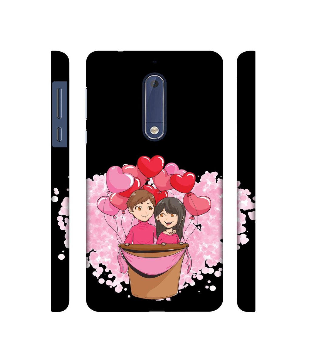 Amazon Brand - Solimo Designer Boy and Girl 3D Printed Hard Back Case Mobile Cover for Nokia 5