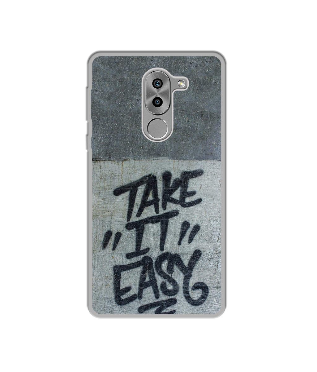 Amazon Brand - Solimo Designer Take It Easy UV Printed Soft Back Case Mobile Cover for Huawei Honor 6X