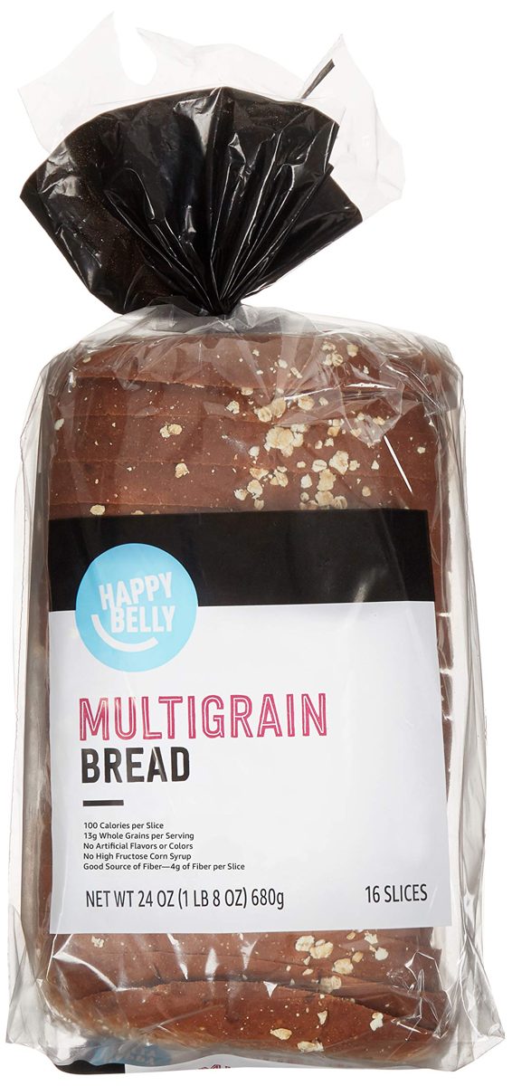 Happy Belly Multigrain Bread, 24 oz