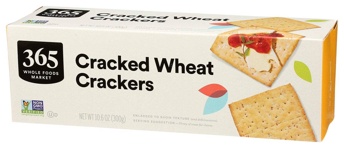 365 Everyday Value, Cracked Wheat Crackers, 10.6 oz