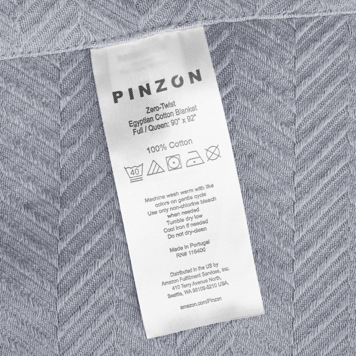 Pinzon Signature Zero-Twist Egyptian Cotton Blanket
