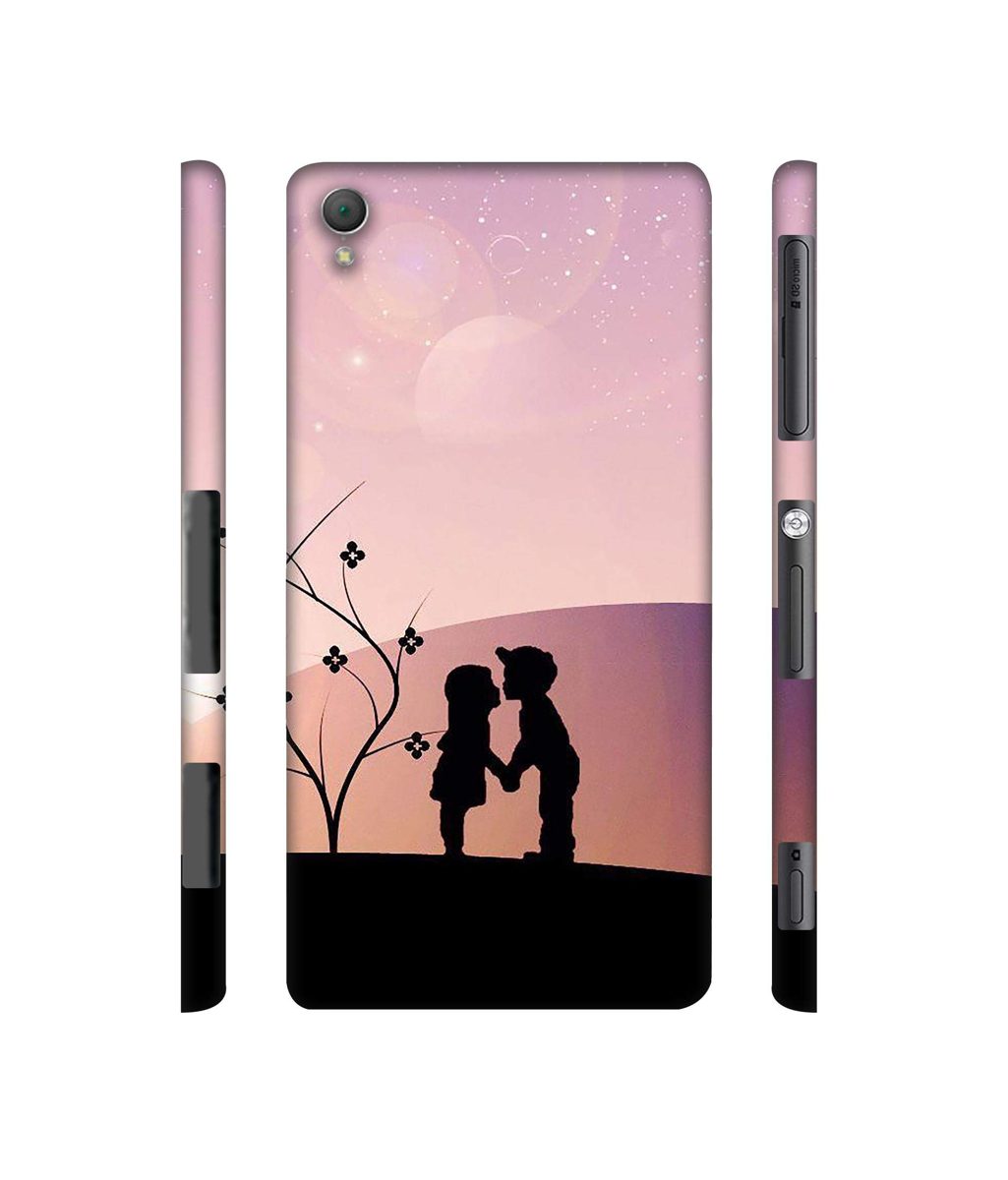 Amazon Brand - Solimo Designer Kiss-ing Couple 3D Printed Hard Back Case Mobile Cover for Sony Xperia Z3
