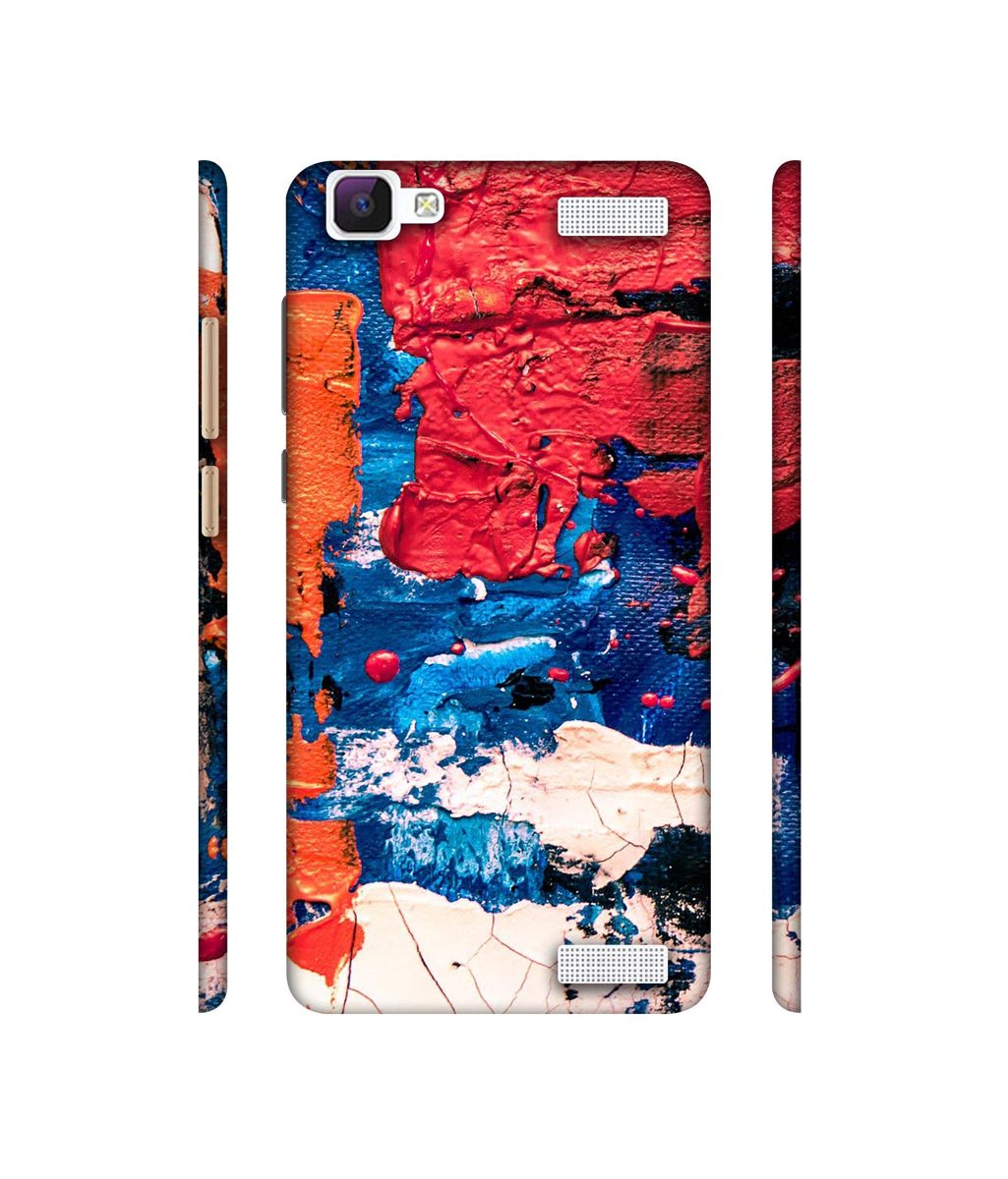 Amazon Brand - Solimo Designer Colors Texture 3D Printed Hard Back Case Mobile Cover for Vivo V1 Max