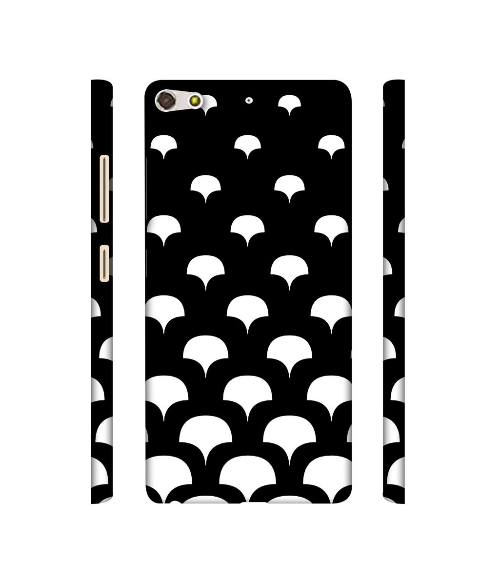 Amazon Brand - Solimo Designer White Texture 3D Printed Hard Back Case Mobile Cover for Gionee Elife S7