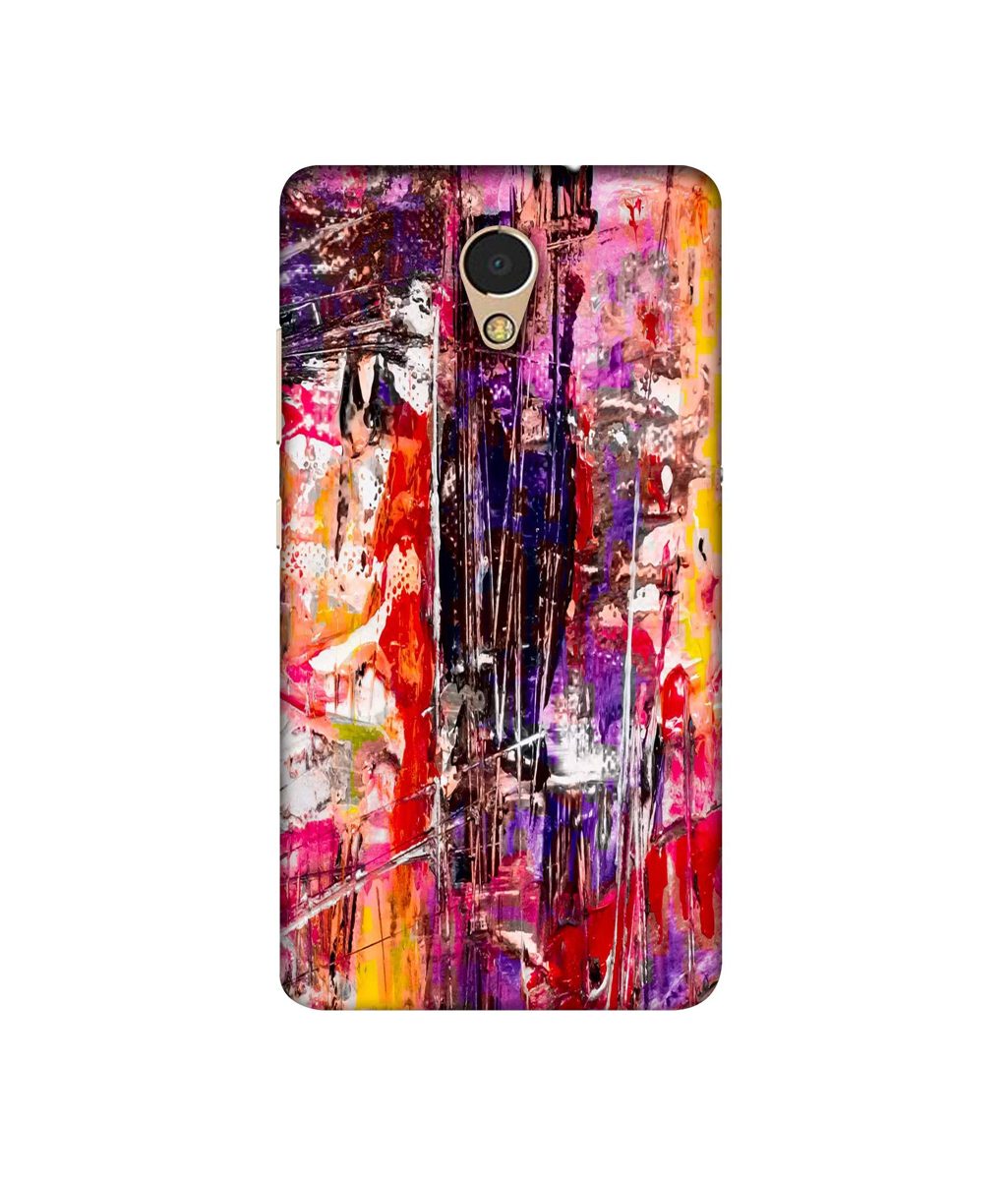 Amazon Brand - Solimo Designer Mashup of Multicolor 3D Printed Hard Back Case Mobile Cover for Lenovo P2