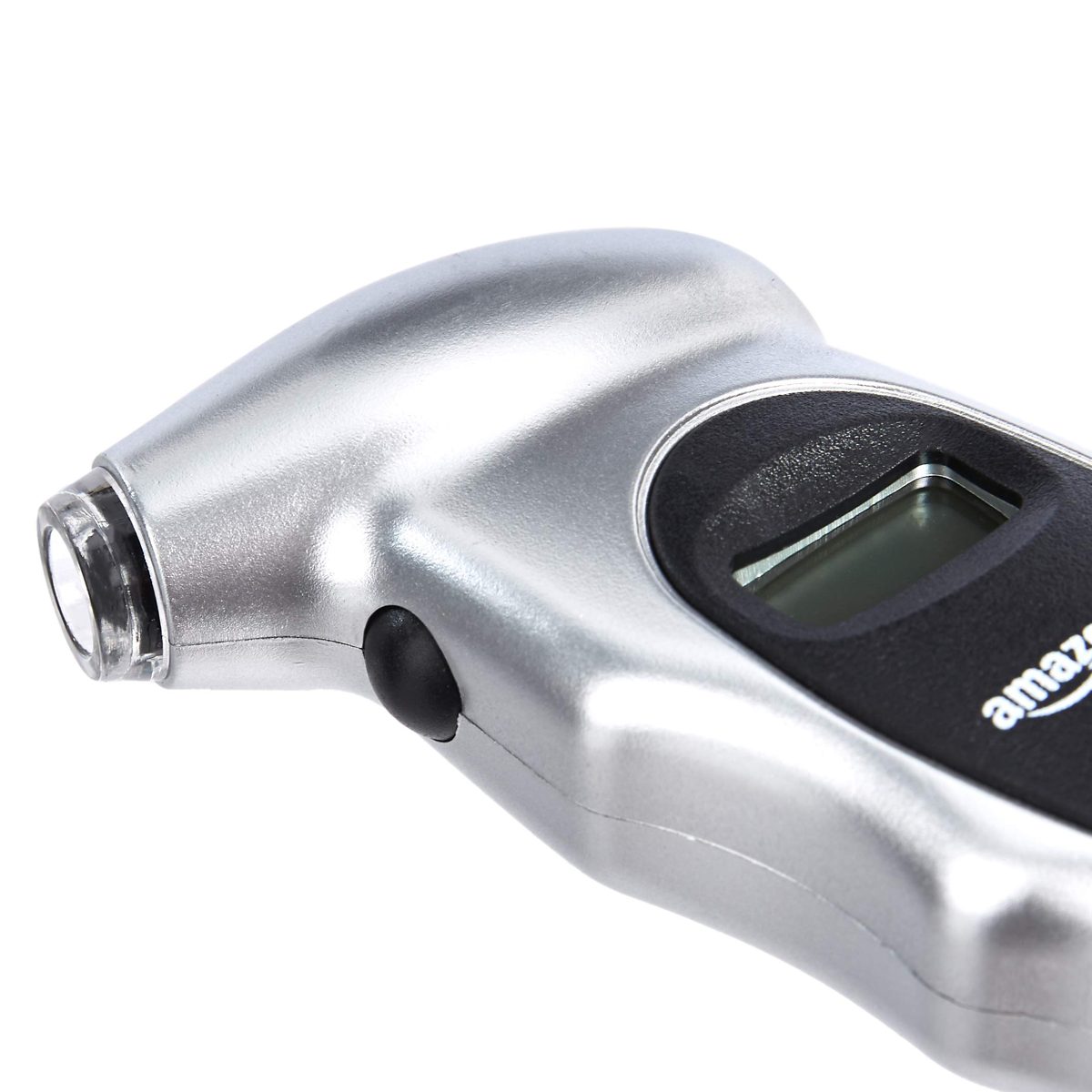 AmazonBasics Digital Tire Pressure Gauge - Silver, 1-Pack