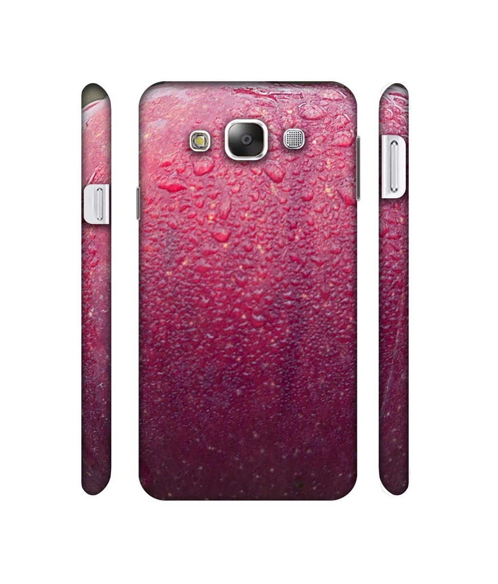 Amazon Brand - Solimo Designer Apple Texture 3D Printed Hard Back Case Mobile Cover for Samsung Galaxy E5