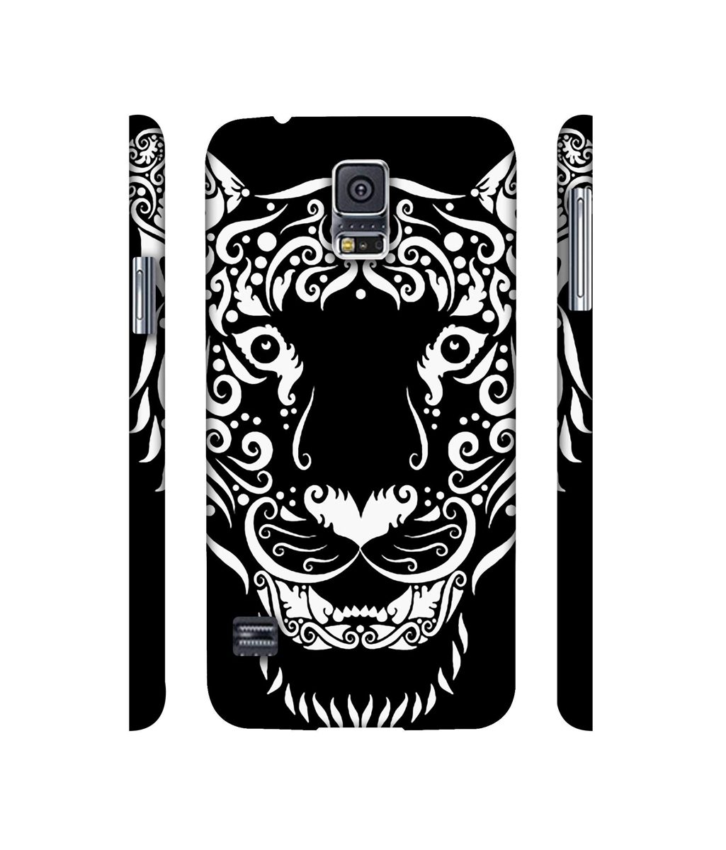 Amazon Brand - Solimo Designer White Tiger 3D Printed Hard Back Case Mobile Cover for Samsung Galaxy S5 i9600