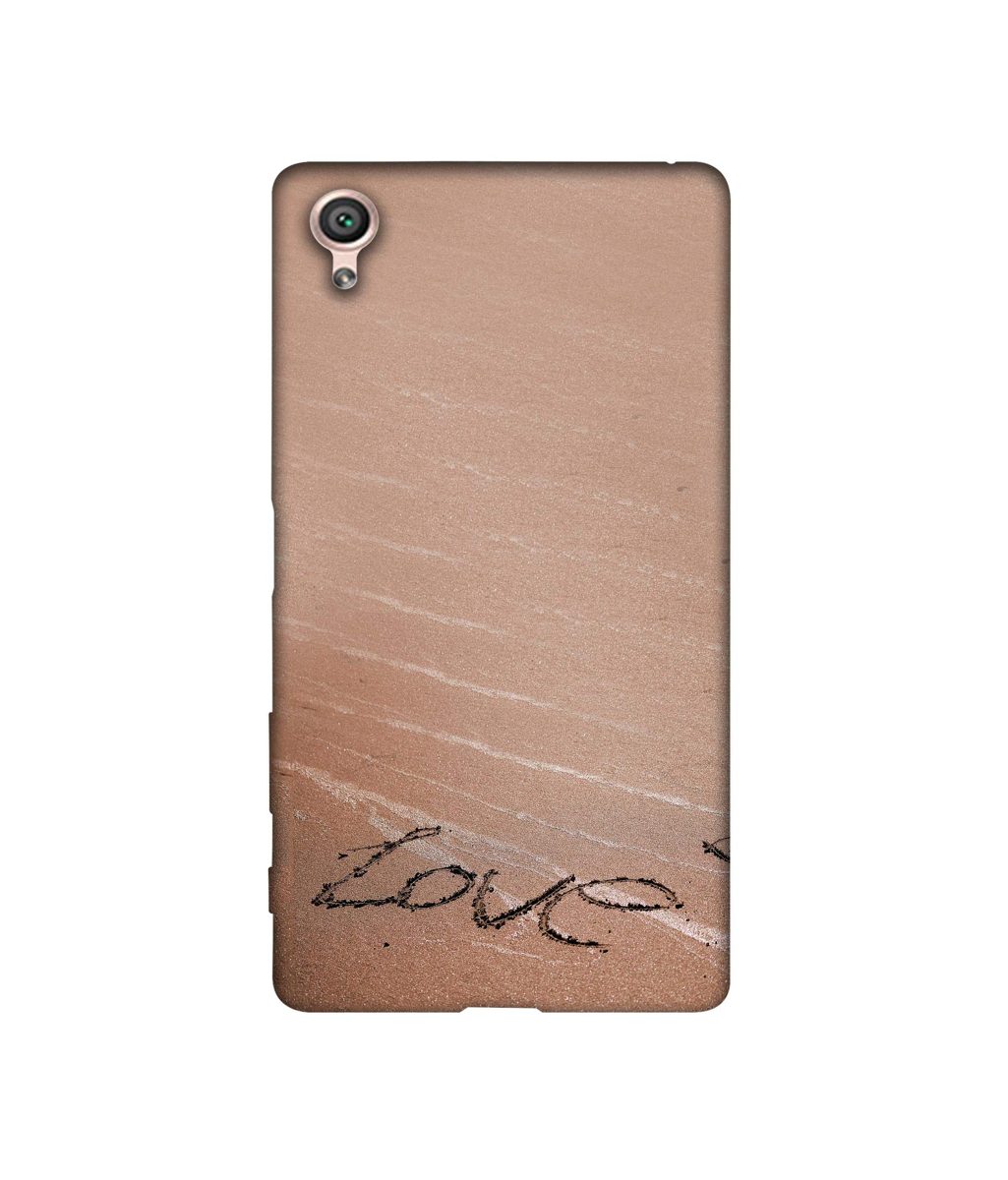 Amazon Brand - Solimo Designer Love 3D Printed Hard Back Case Mobile Cover for Sony Xperia X