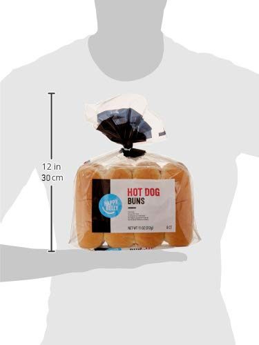 Happy Belly White Bun Tie Top Bag