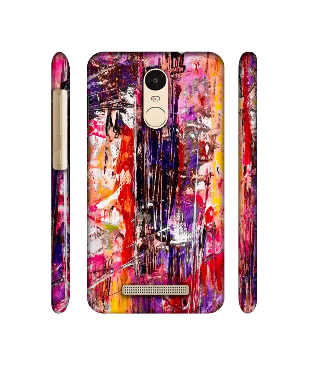 Amazon Brand - Solimo Designer Mashup of Multicolor 3D Printed Hard Back Case Mobile Cover for Xiaomi Redmi Note 3
