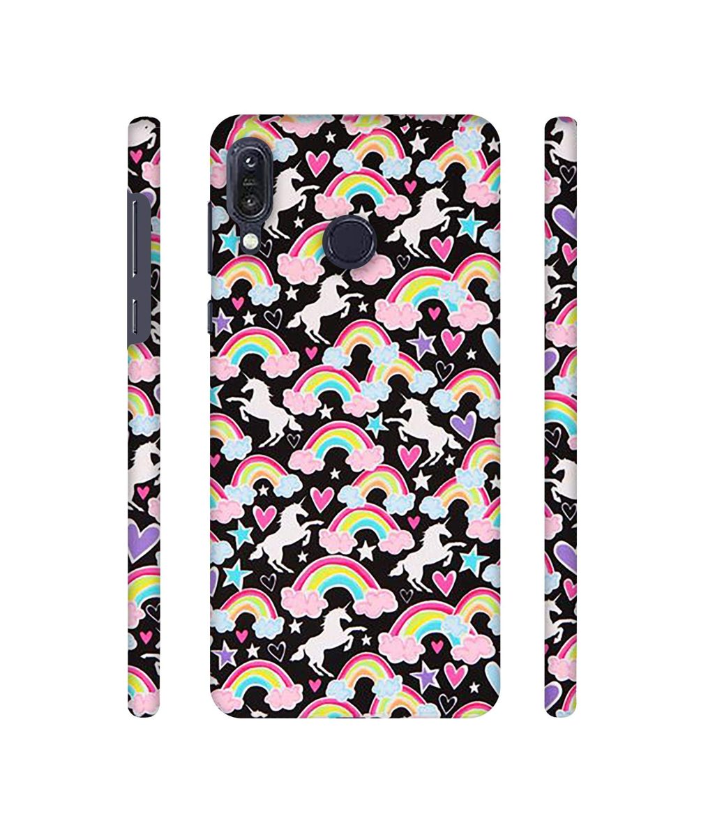 Amazon Brand - Solimo Designer Unicorn Texture 3D Printed Hard Back Case Mobile Cover for Asus Zenfone Max M1 ZB555KL
