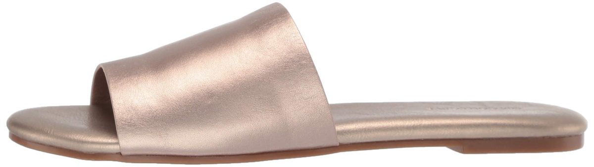 Amazon Brand - 206 Collective Women's Honn Leather Sal, Champagne Meic, 8.5 B US