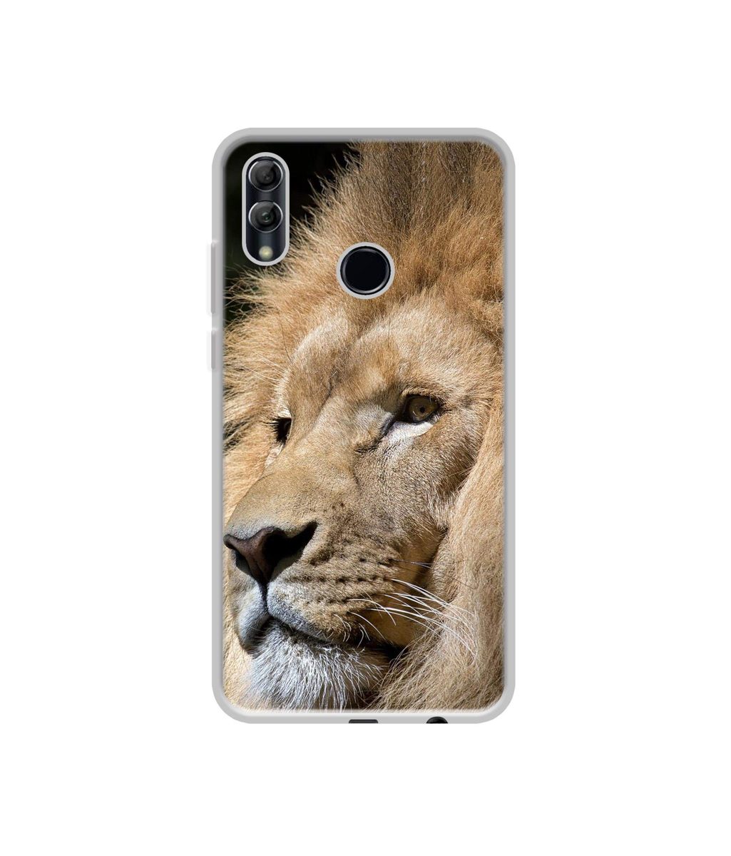 Amazon Brand - Solimo Designer Lion UV Printed Soft Back Case Mobile Cover for Honor 10 Lite