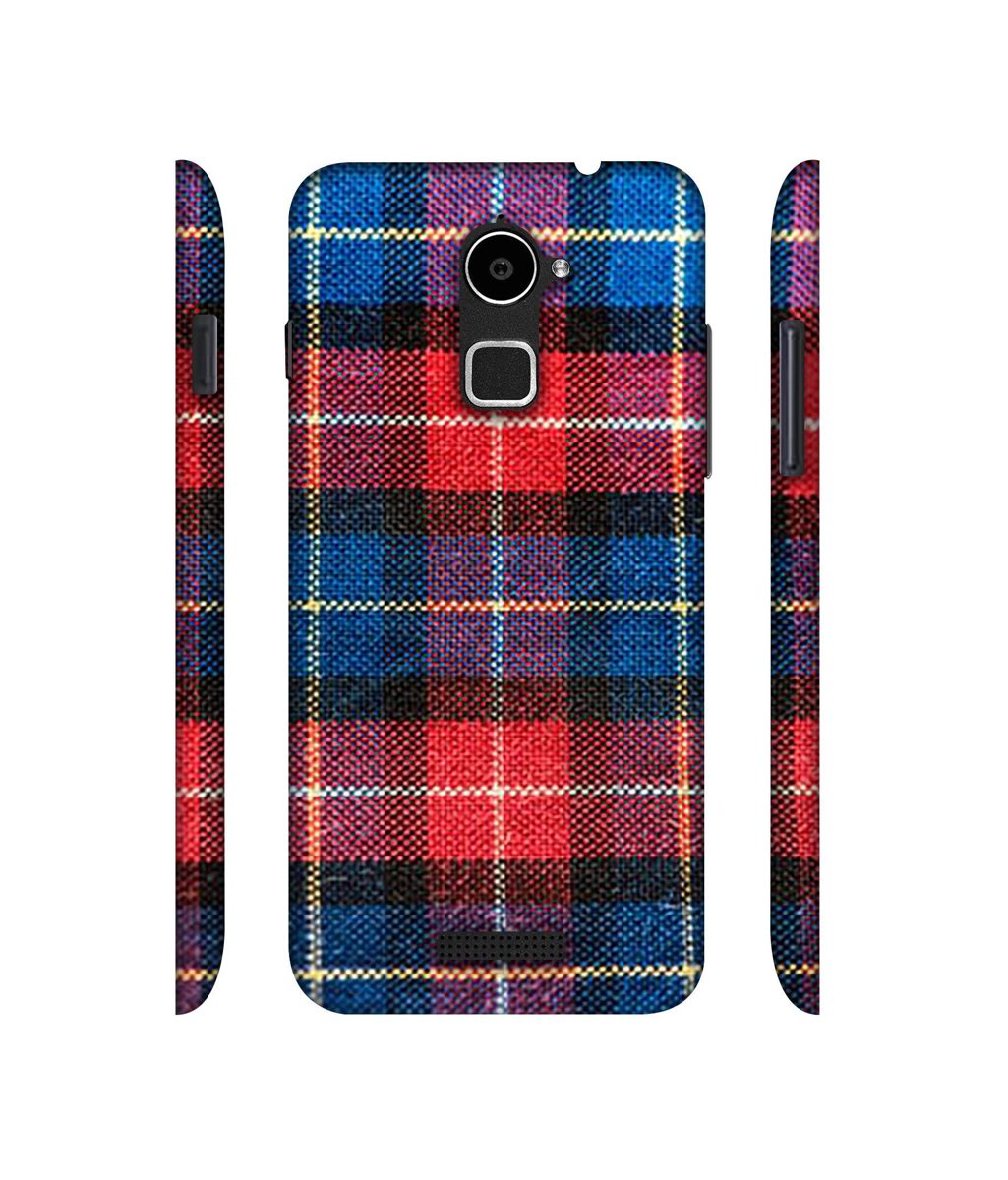 Amazon Brand - Solimo Designer Check Cloth 3D Printed Hard Back Case Mobile Cover for Coolpad Note 3 Lite