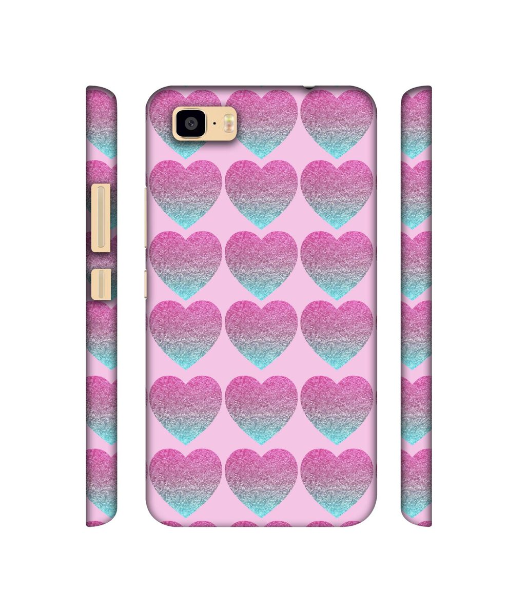 Amazon Brand - Solimo Designer Sparkle Heart Texture 3D Printed Hard Back Case Mobile Cover for Asus Zenfone 3S Max