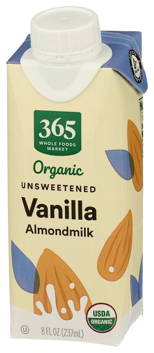 365 EVERYDAY VALUE Vanilla Unsweetened Almond Milk, 8 FZ