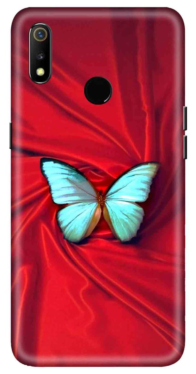 Amazon Brand - Solimo Designer Butterfly Design 3D Printed Hard Back Case Mobile Cover for Realme 3 / Realme 3i