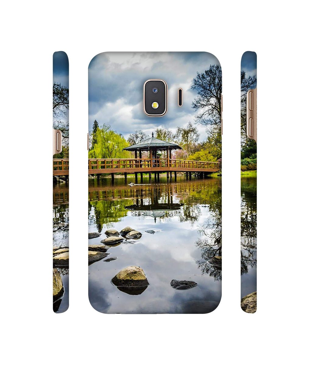 Amazon Brand - Solimo Designer Pebbles 3D Printed Hard Back Case Mobile Cover for Samsung Galaxy J2 Core