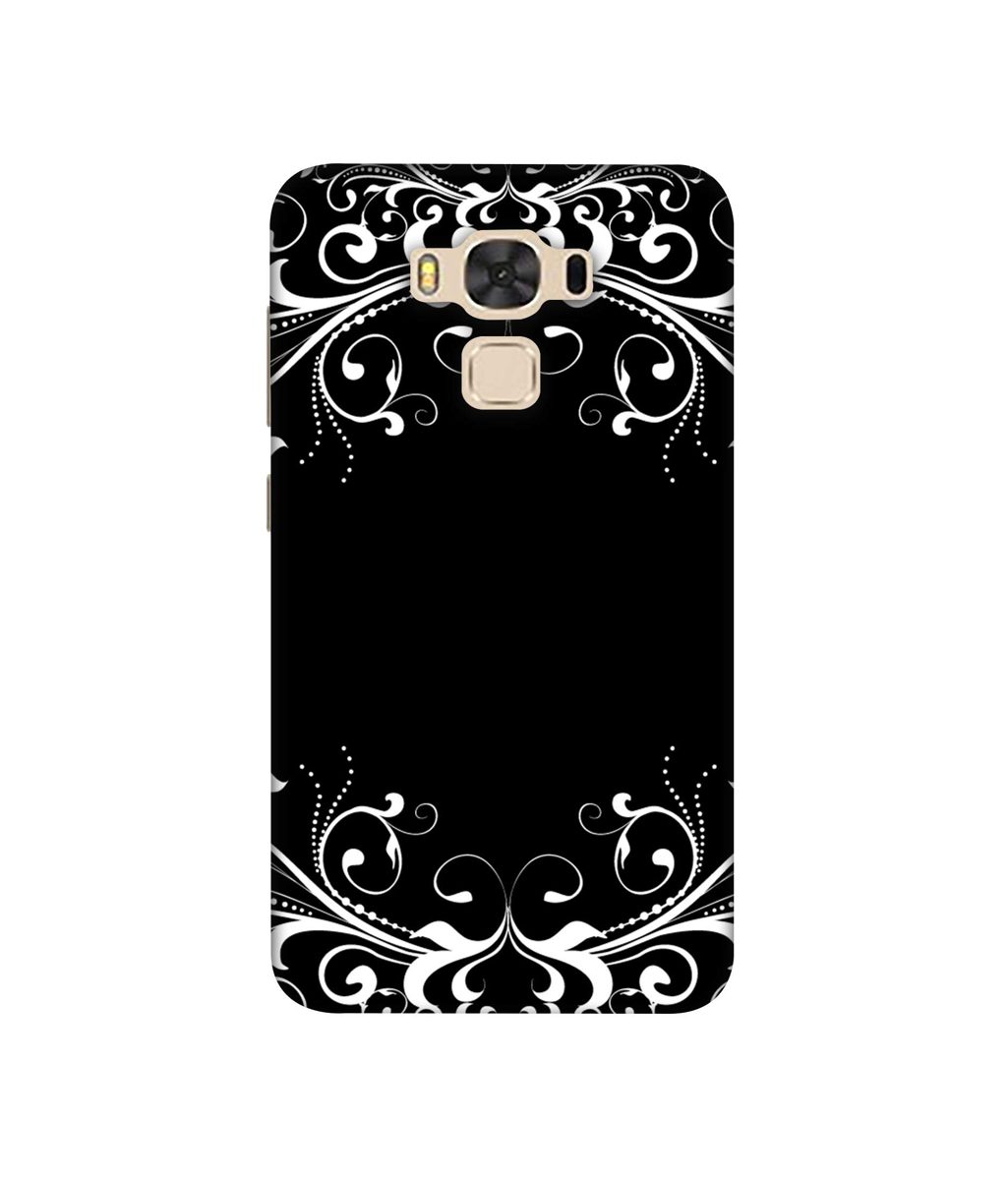 Amazon Brand - Solimo Designer Round Flower Crown 3D Printed Hard Back Case Mobile Cover for Asus Zenfone 3 Max ZC553KL
