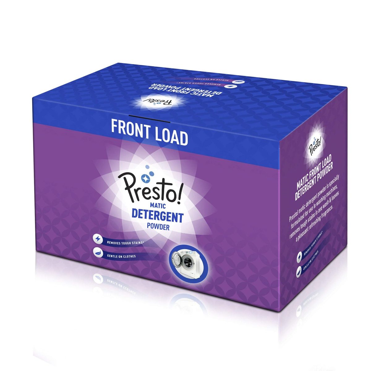Amazon Brand - Presto! Matic Front Load Detergent Powder - 6 kg