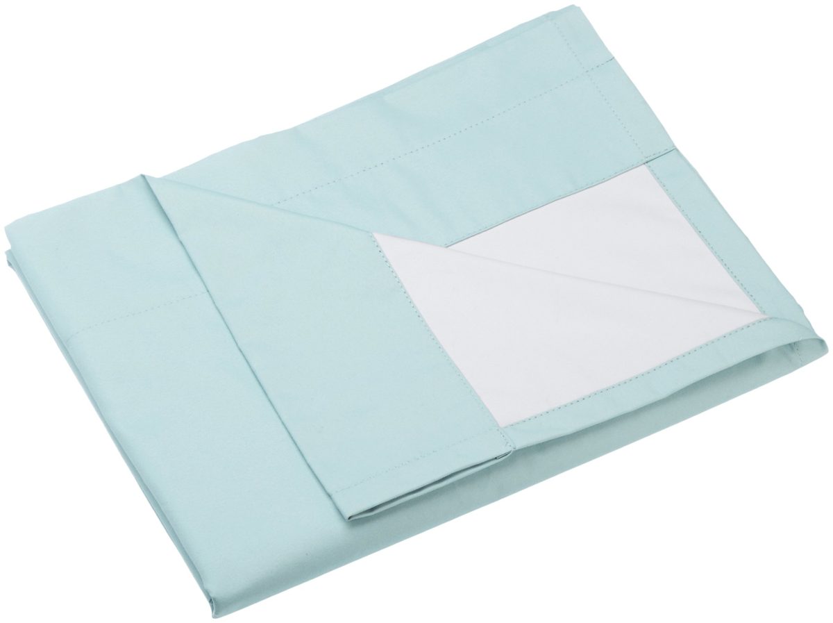 Amazon Basics Heat-Insulating Thermal Blackout Curtains, Pack of 2, 168 x 137 cm (W x L), Sea Green