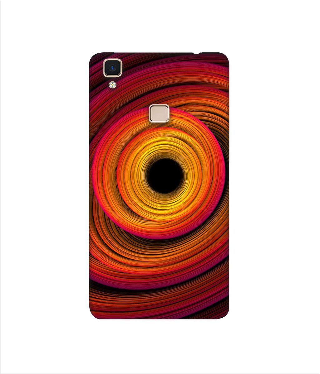 Amazon Brand - Solimo Designer Circle Patternn 3D Printed Hard Back Case Mobile Cover for Vivo V3 Max