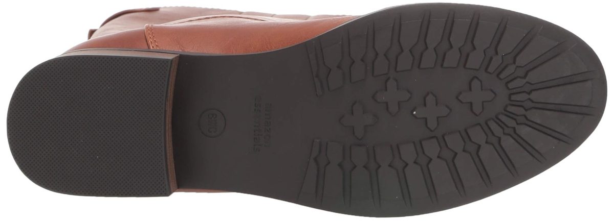 Amazon Essentials Dnu Volt Fashion Boot, Cognac, 8 Wide Calf B US