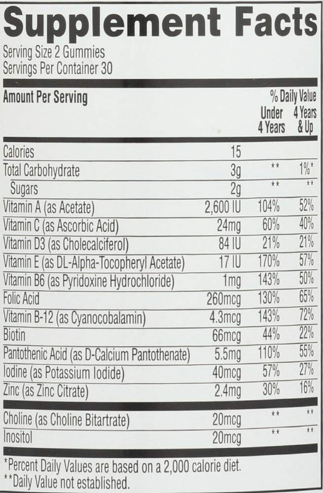 365 Everyday Value, Kids Gummy Multivitamins, Assorted Fruit Flavors, 60 ct