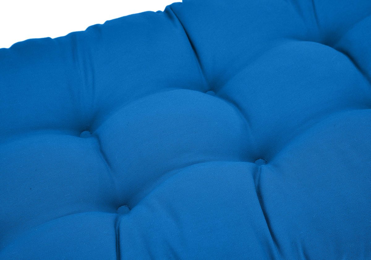 Amazon Basics Tufted Outdoor Patio Bench Cushion- 44 x 18 x 4 Inches, Blue