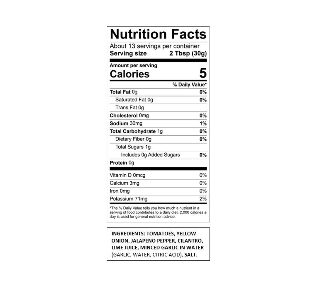 Fresh Brand – Salsa Fresca, 14 oz