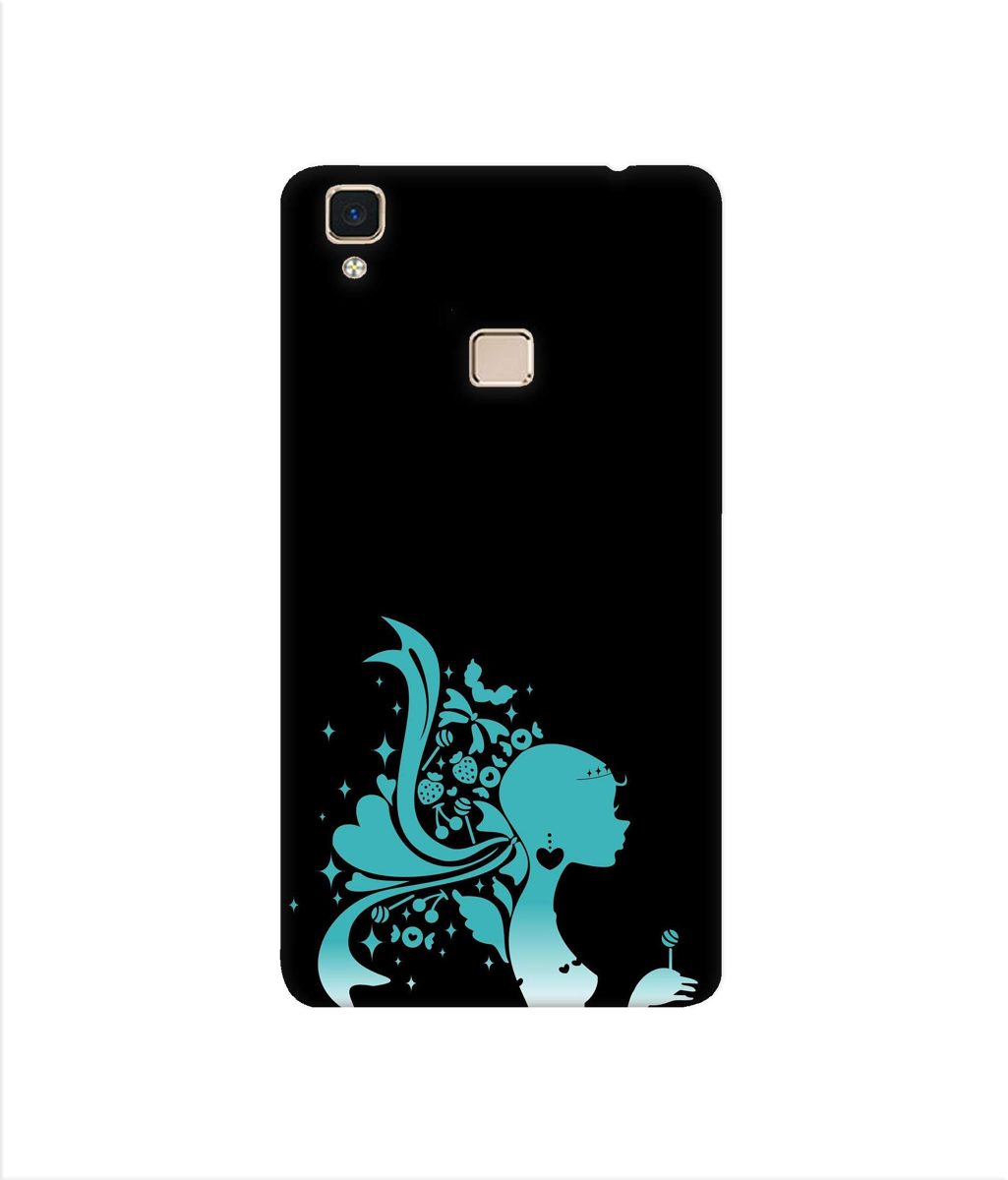 Amazon Brand - Solimo Designer Lady Vector N 3D Printed Hard Back Case Mobile Cover for Vivo V3 Max