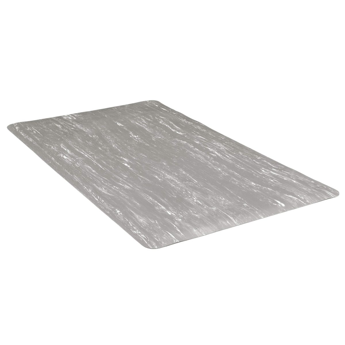 AmazonBasics Anti-Fatigue Mat Marbleized Composite Mat 1/2" Thick 3x10 Black/Gray/White