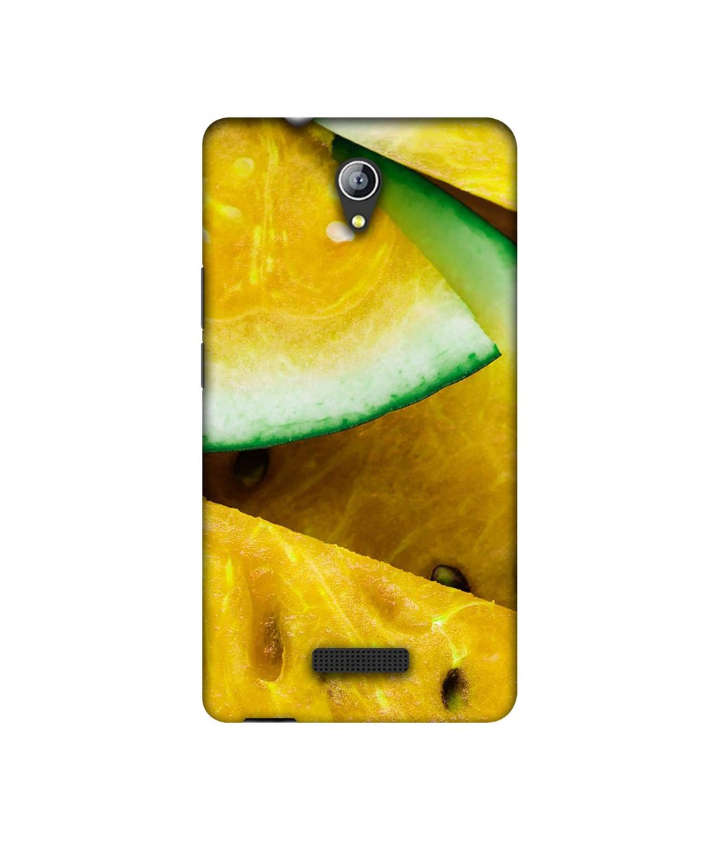 Amazon Brand - Solimo Designer Yellow Watermelon 3D Printed Hard Back Case Mobile Cover for Micromax Canvas Pace 4G Q416