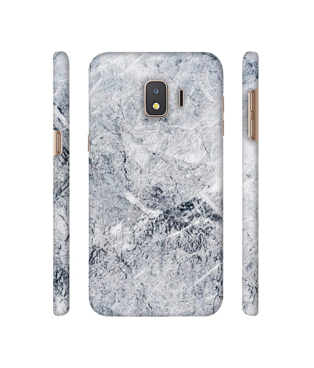 Amazon Brand - Solimo Designer Grayish Marble 3D Printed Hard Back Case Mobile Cover for Samsung Galaxy J2 Core