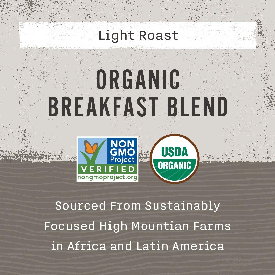 Allegro, Coffee Breakfast Blend Ground Organic, 12 Ounce