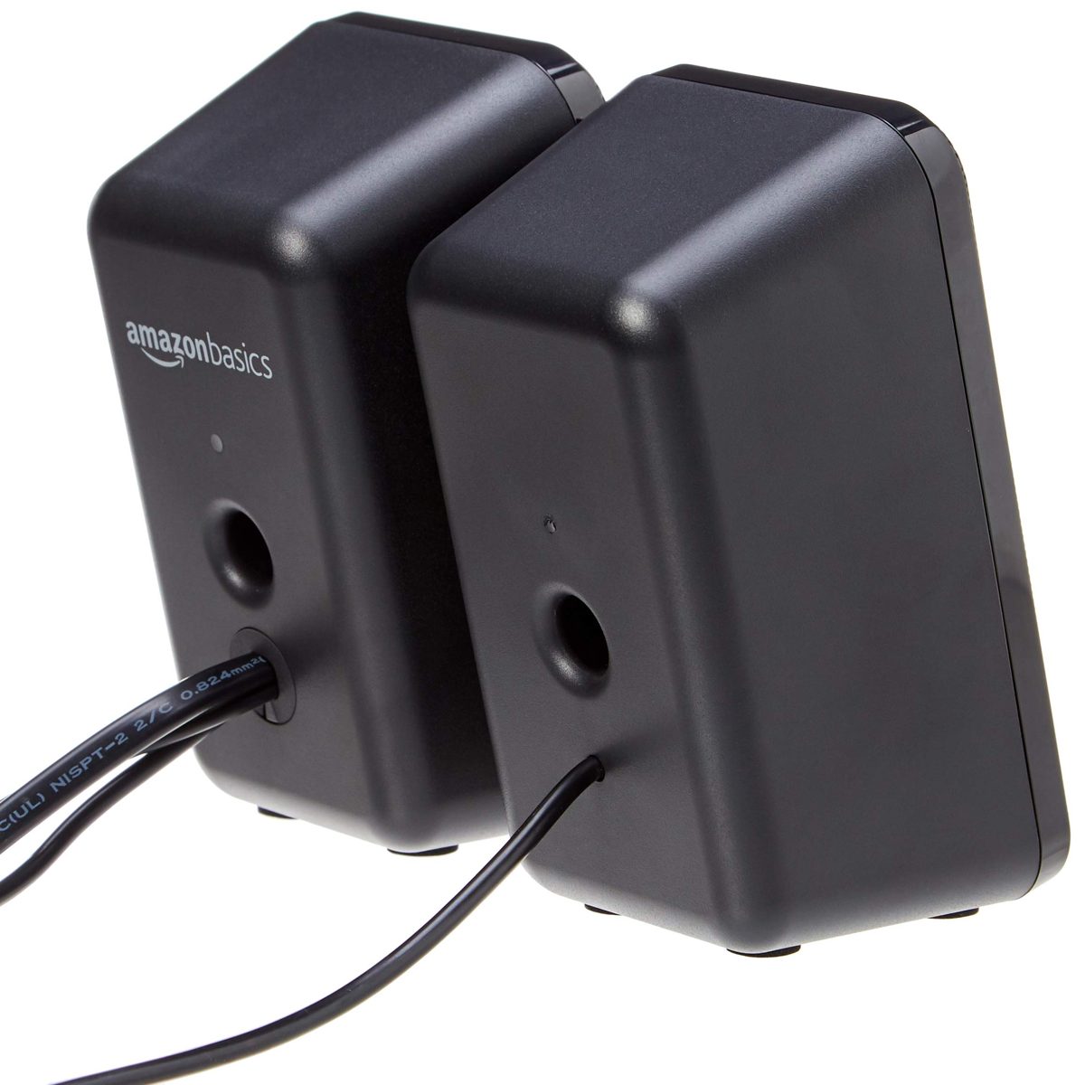 AmazonBasics Computer Speakers for Desktop or Laptop PC | AC-Powered (US Version)