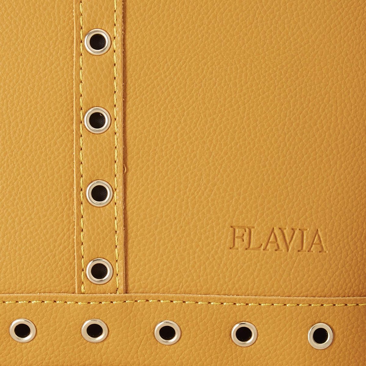 Flavia Women's Handbag (Yellow)
