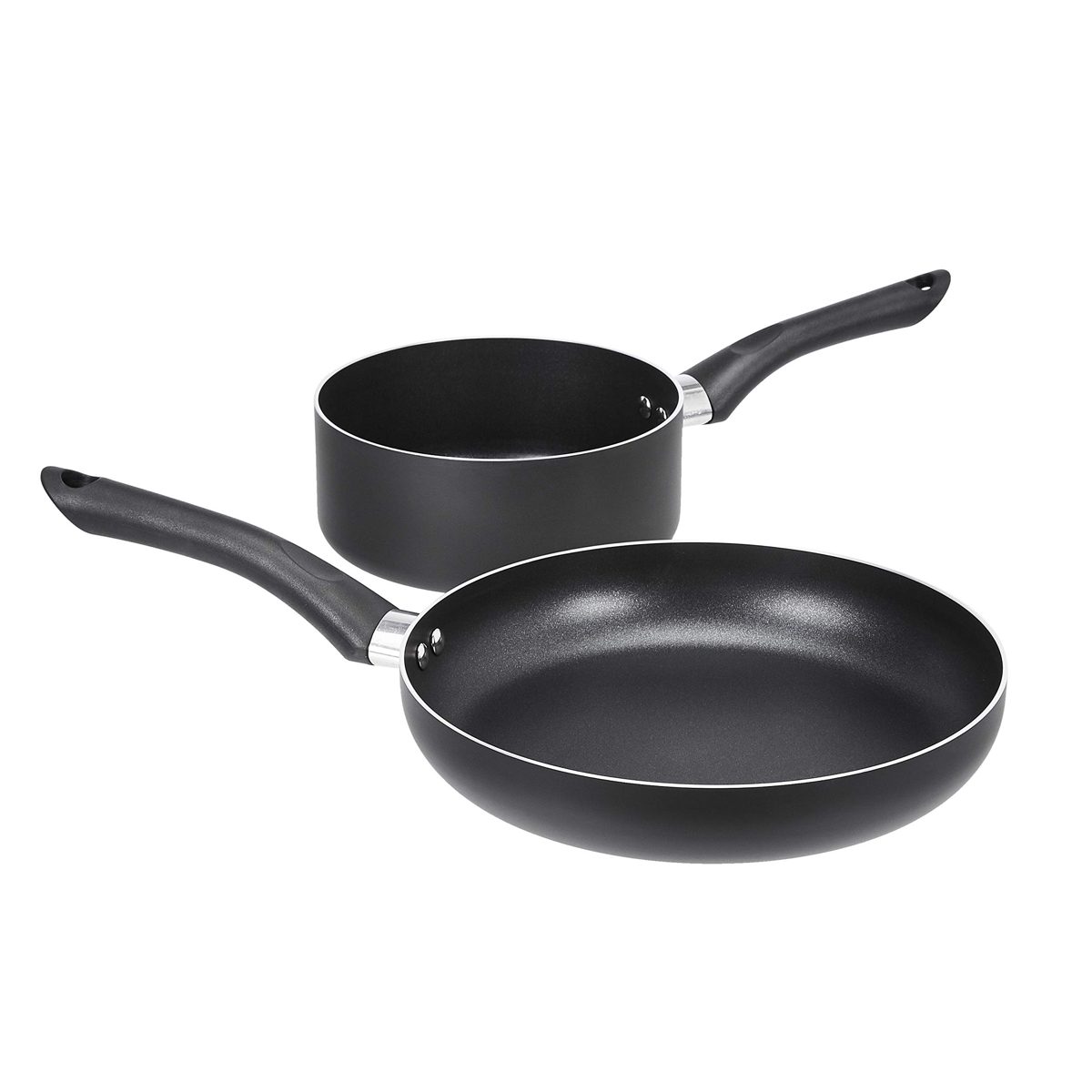 AmazonBasics - 6 Piece Non-Stick Cookware Set (without Induction Base)