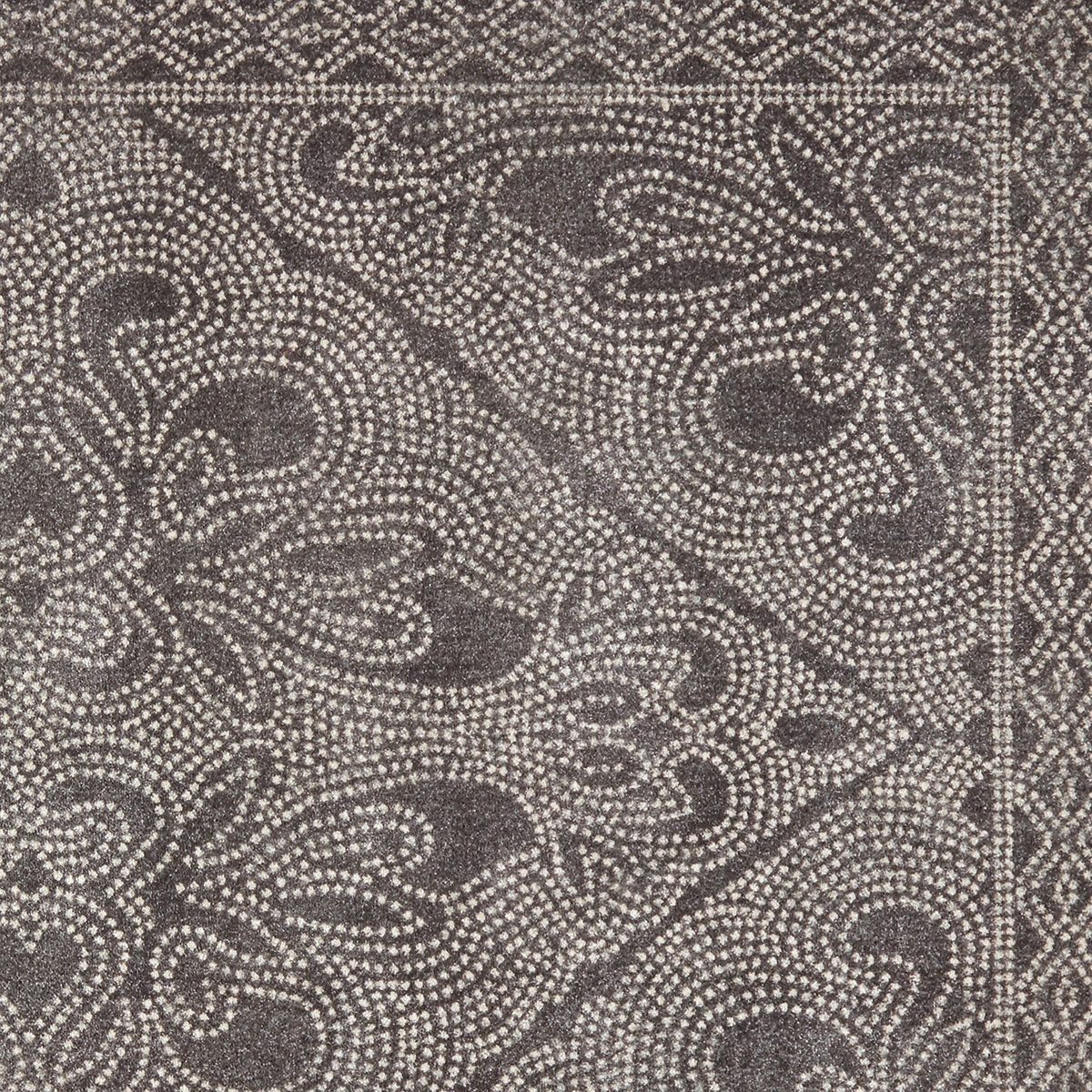 Amazon Brand – Stone & Beam Modern Naturally Ornate Rug, 8' x 10', Charcoal