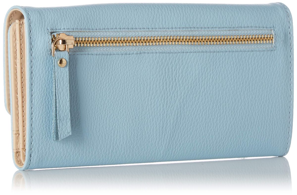 Amazon Brand - Eden & Ivy Women's Wallet (Sky Blue)