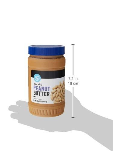 Happy Belly Crunchy Peanut Butter, 40 Ounce