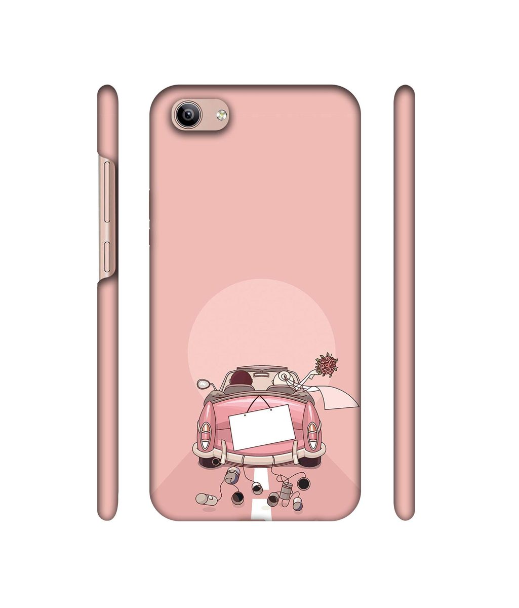 Amazon Brand - Solimo Designer Married Couple 3D Printed Hard Back Case Mobile Cover for Vivo Y81i