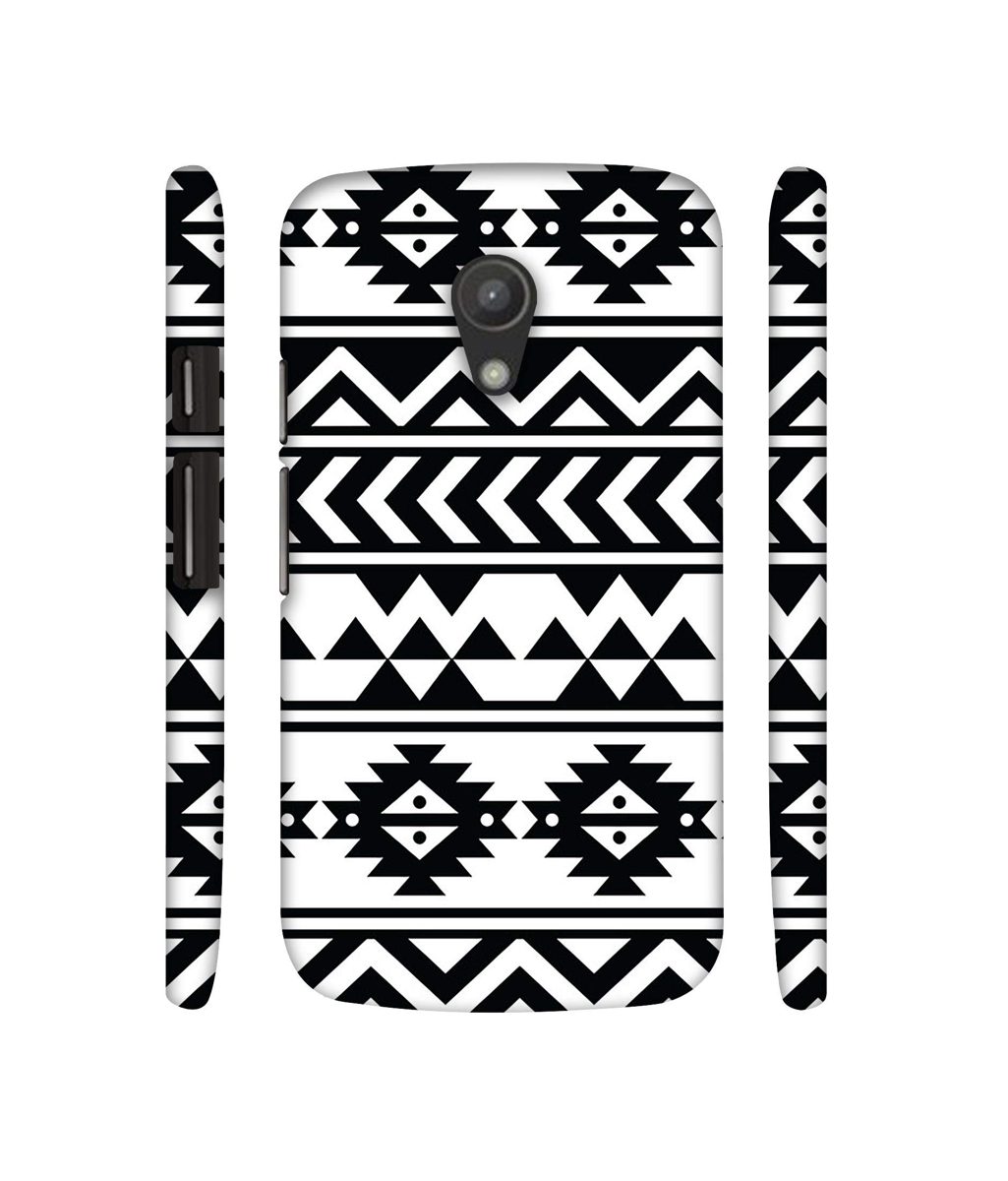 Amazon Brand - Solimo Designer Multi Shape Texture 3D Printed Hard Back Case Mobile Cover for Motorola Moto G 2nd Generation