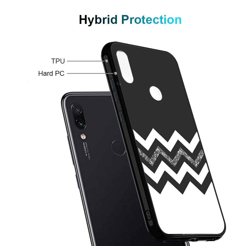 Amazon Brand - Solimo Designer Black & White Printed Hard Back Case Mobile Cover for Redmi Note 7 & Redmi Note 7 Pro (D1142)