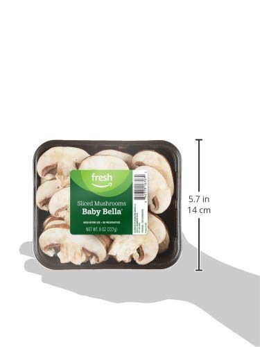 Fresh Brand – Sliced Baby Bella Mushrooms, 8 oz