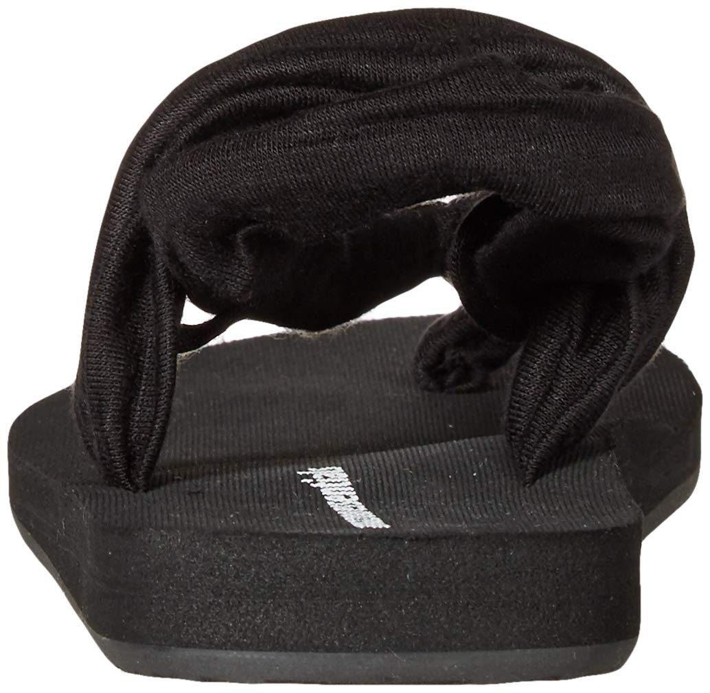 Amazon Essentials Women's Delia Sandal, Black, 11 Medium US