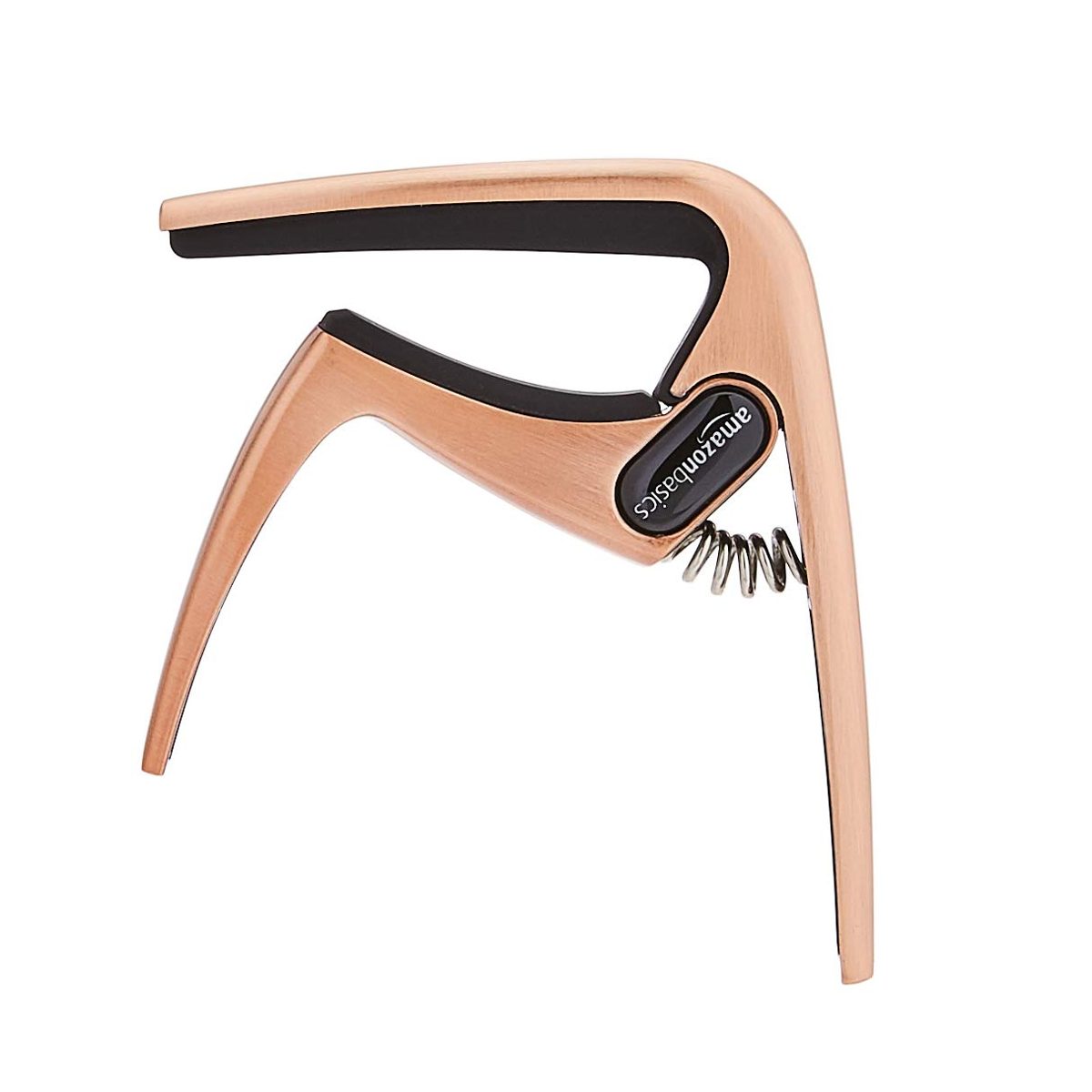 AmazonBasics Zinc Alloy Guitar Capo for Acoustic and Electric Guitar, Copper, 3-Pack