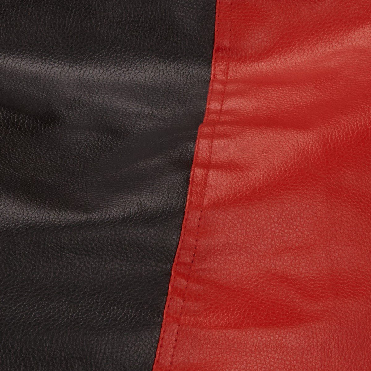 Amazon Brand - Solimo XXXL Bean Bag Cover Without Beans (Red and Black)